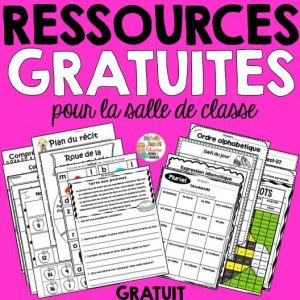 ressources gratuites littératie math salle de classe