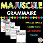 majuscule grammaire noms propres début de phrase