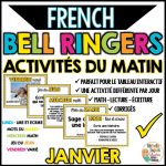 activités du matin janvier french bell ringers