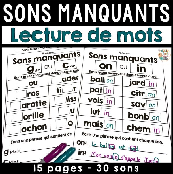 Sons manquants