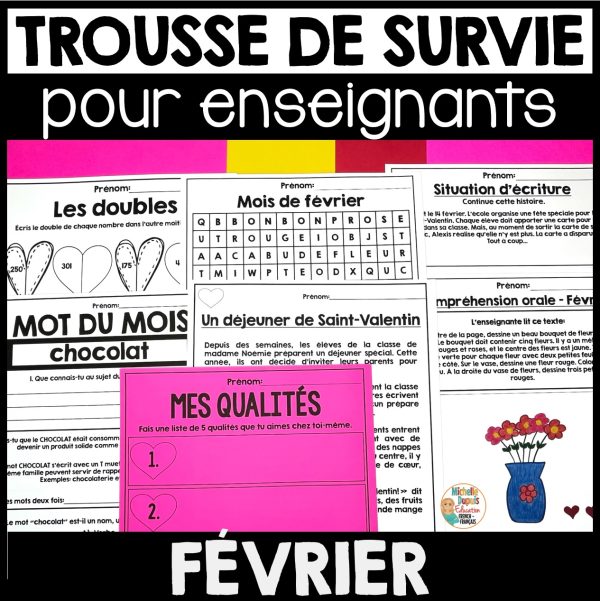 Trousse de survie - Février