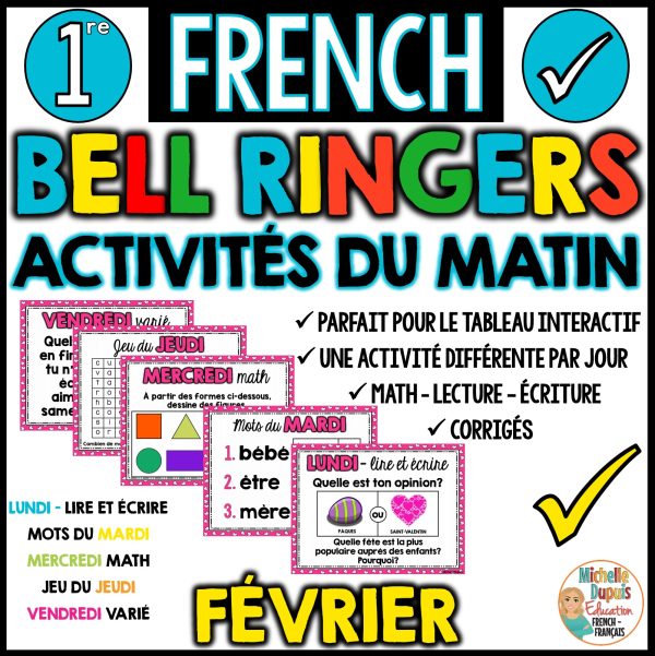 Activités du matin FÉVRIER - 1re année