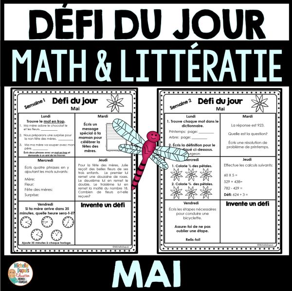 Défi du jour - Mai