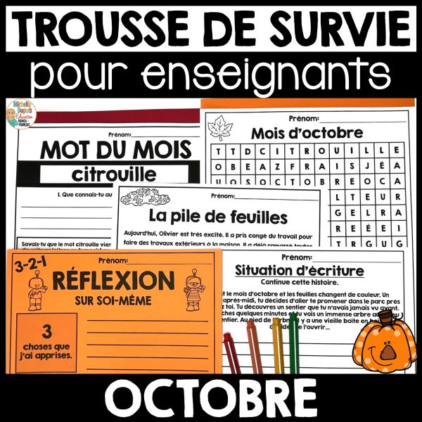 Trousse de survie pour l'automne - Octobre