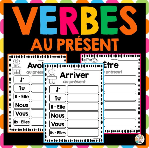 Activités sur les verbes au présent