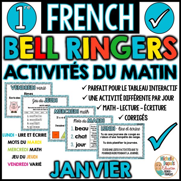 Activités du matin Janvier - 1re année