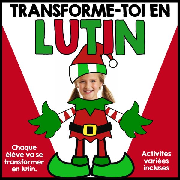 Transforme-toi en lutin - Activité de Noël