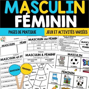 Masculin et féminin (Genre des noms) Grammaire