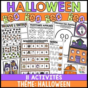 L’Halloween - Centres: 11 Activités amusantes