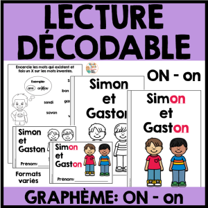 Lecture décodable - Graphème/Son ON