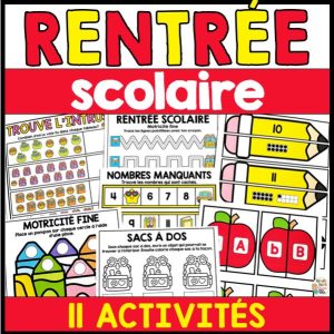 Centres pour la rentrée scolaire (11 activités amusantes)